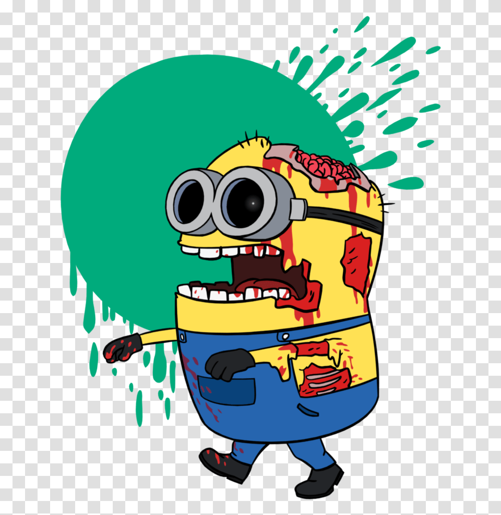 Detail Minion Zombie Vector Nomer 6