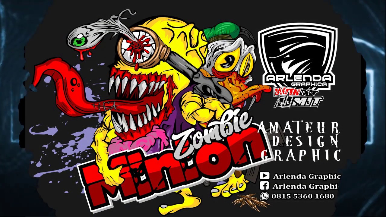 Detail Minion Zombie Vector Nomer 10