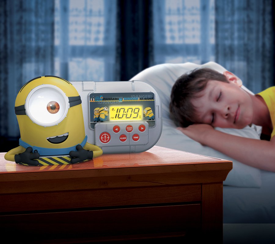 Detail Minions Alarm Clock Nomer 5