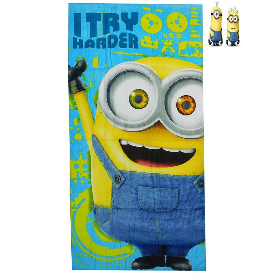 Detail Minions Bath Towel Nomer 42