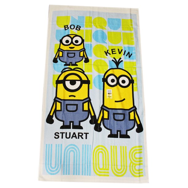 Detail Minions Bath Towel Nomer 6