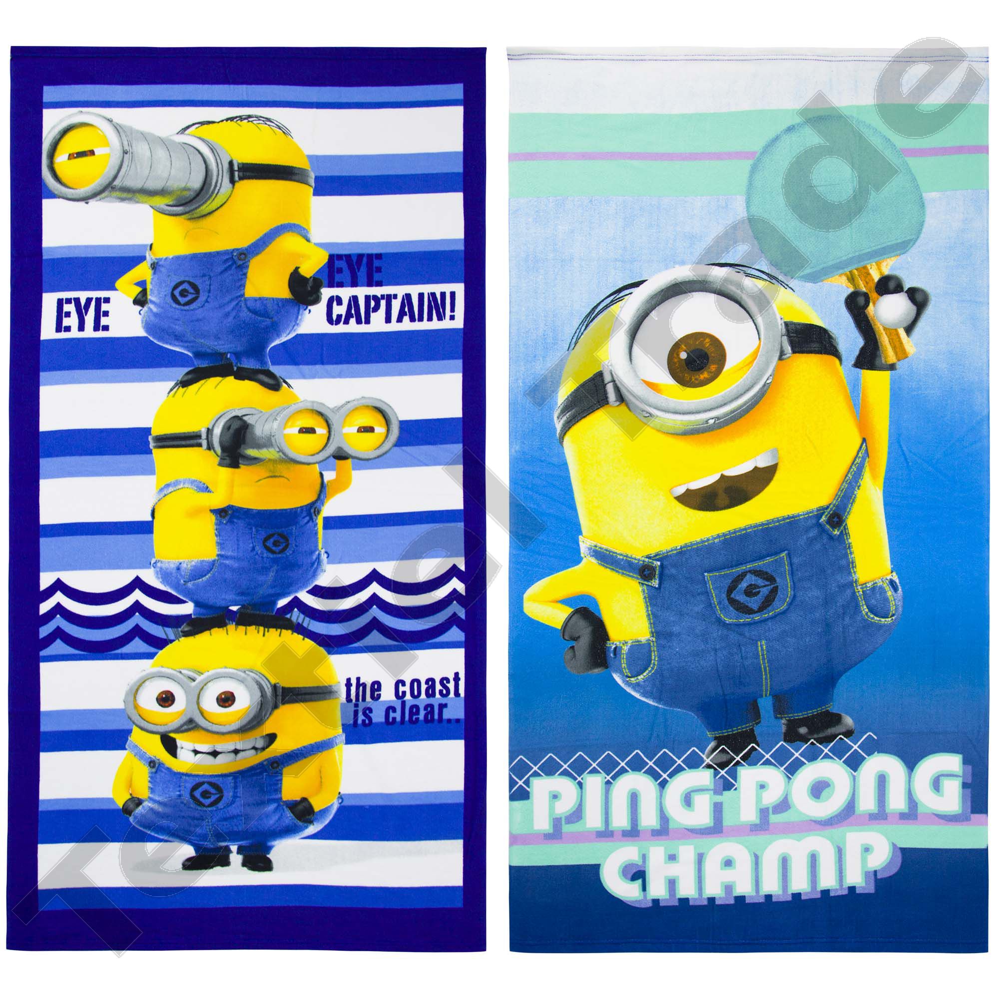 Detail Minions Beach Towel Nomer 24