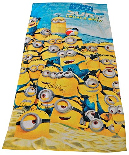 Detail Minions Beach Towel Nomer 4