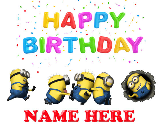 Detail Minions Birthday Clipart Nomer 23