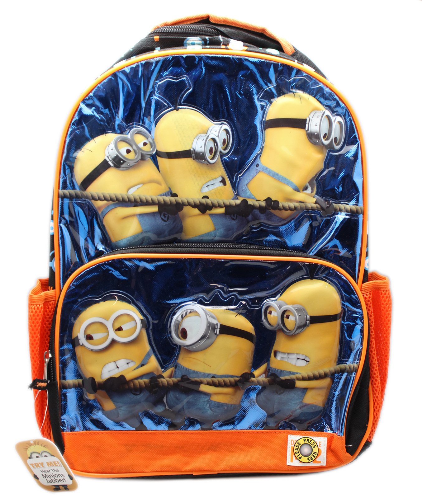 Detail Minions Bob Backpack Nomer 13