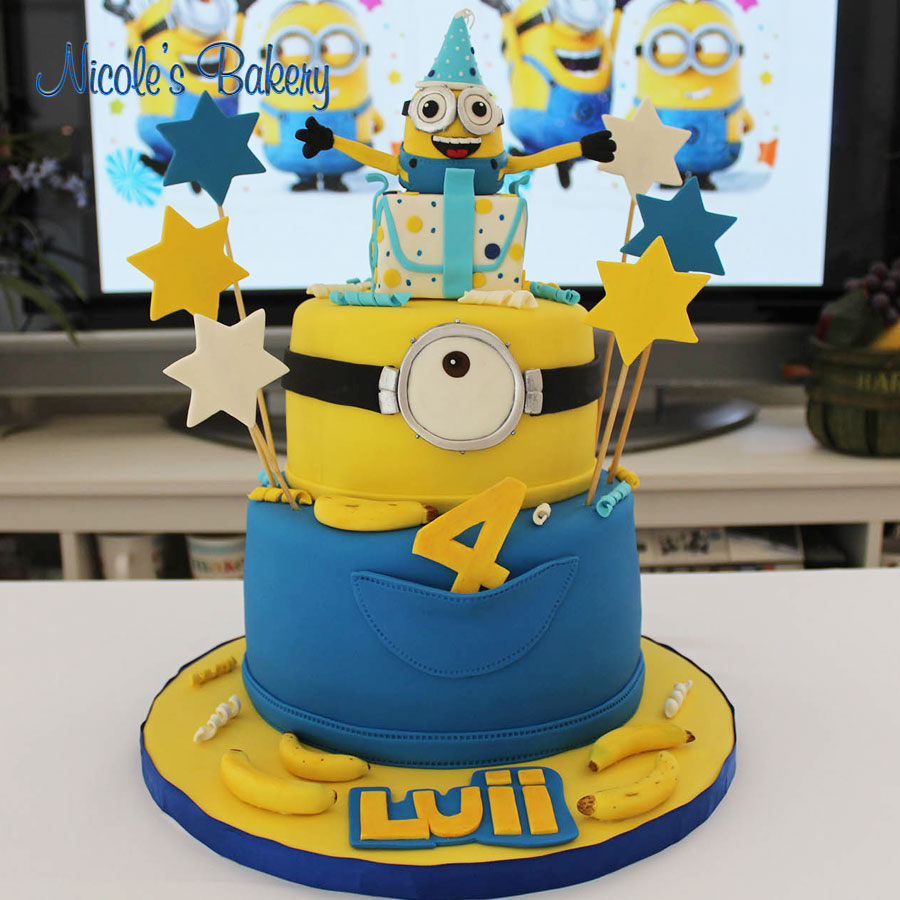 Detail Minions Cake Pictures Nomer 25