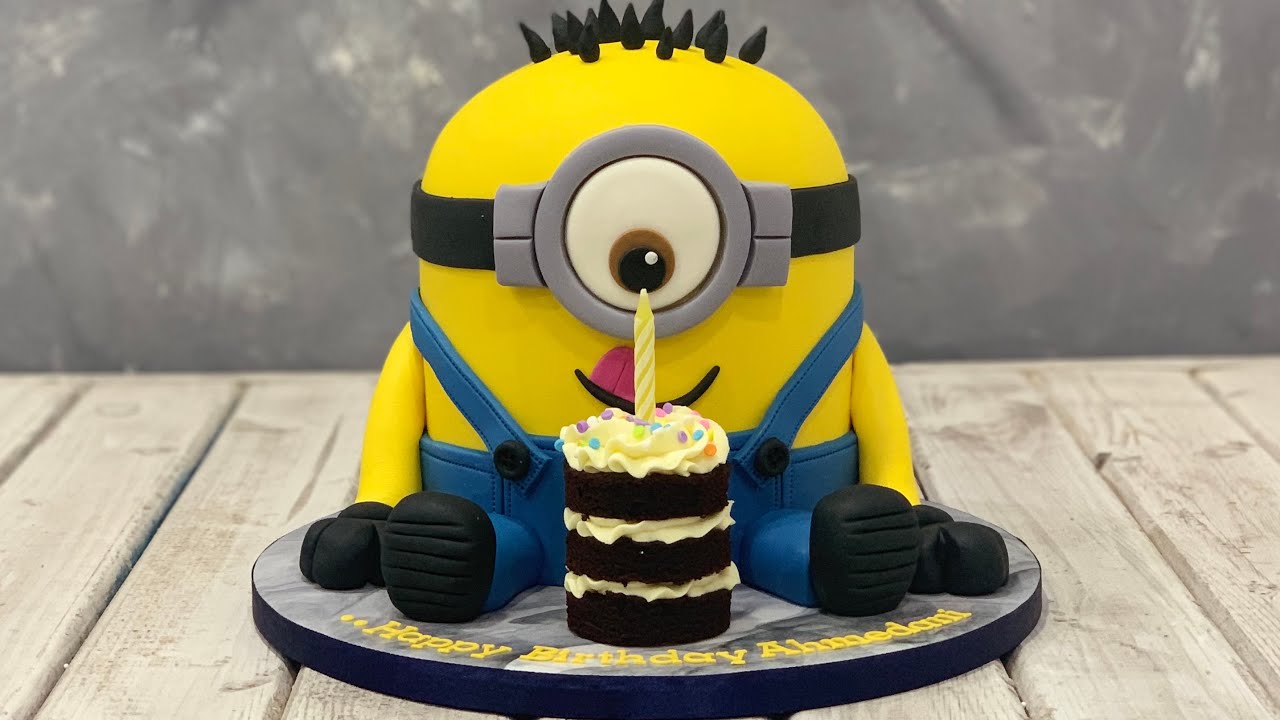 Detail Minions Cake Pictures Nomer 34