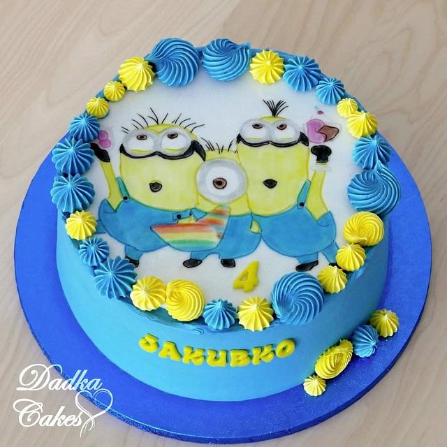 Detail Minions Cake Pictures Nomer 47