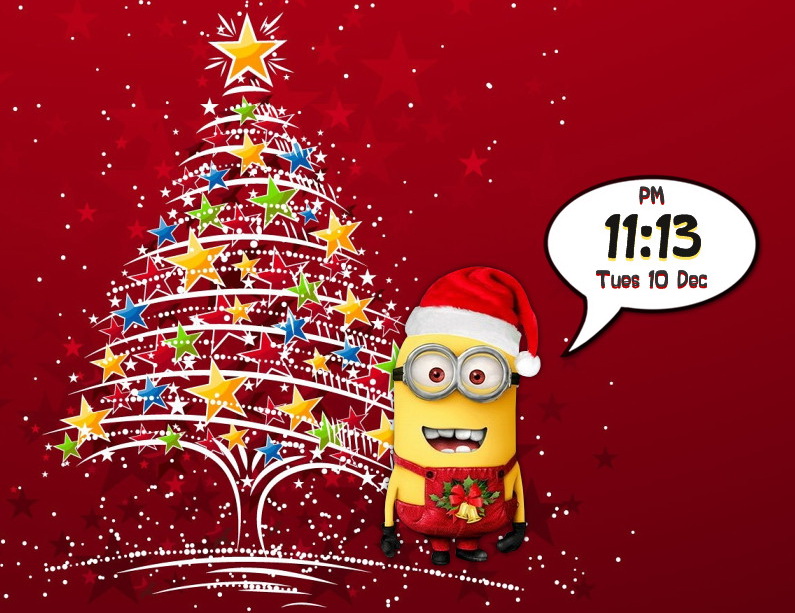 Detail Minions Christmas Wallpaper Nomer 15