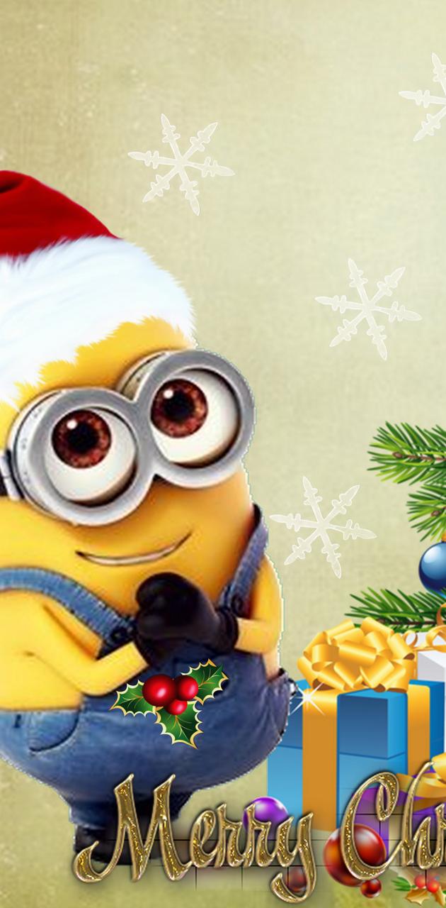 Detail Minions Christmas Wallpaper Nomer 18