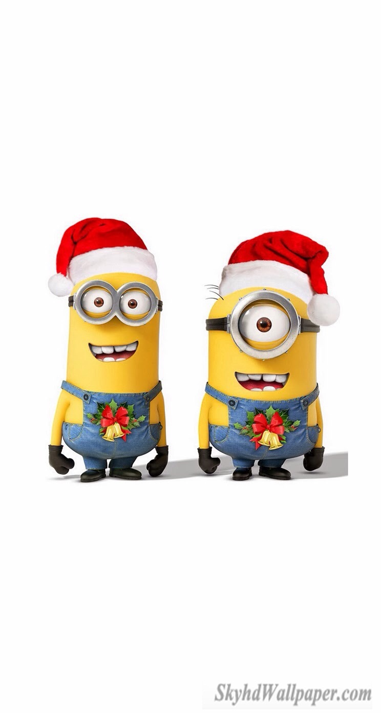 Detail Minions Christmas Wallpaper Nomer 24