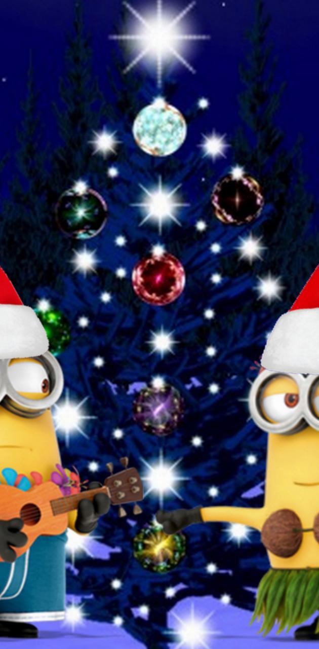 Detail Minions Christmas Wallpaper Nomer 30