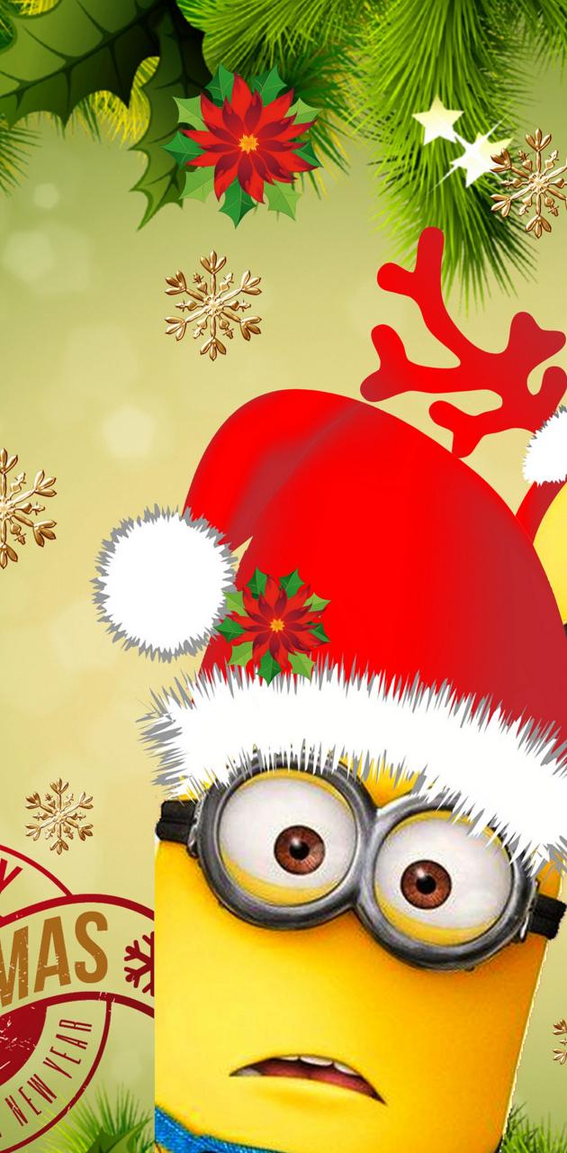 Detail Minions Christmas Wallpaper Nomer 34