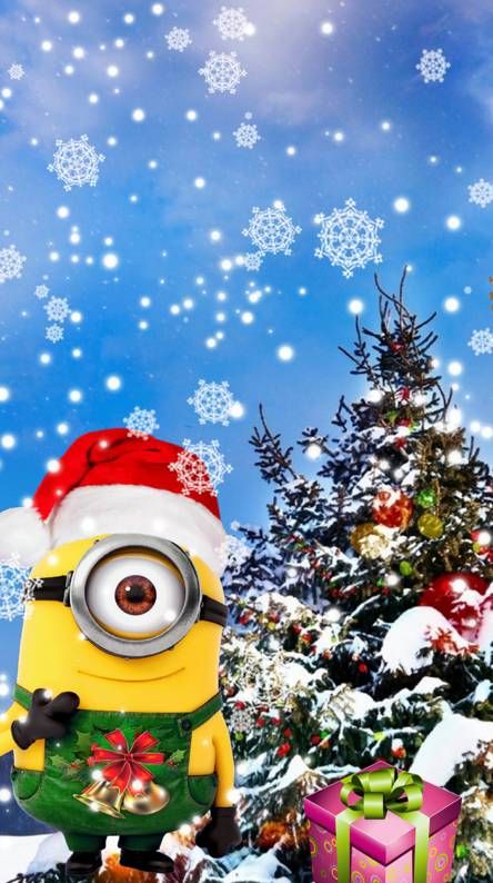 Detail Minions Christmas Wallpapers Nomer 30