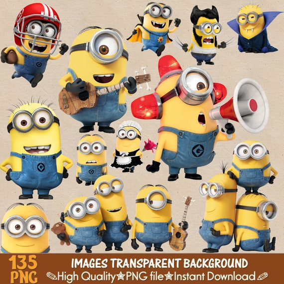 Detail Minions Clipart No Background Nomer 54