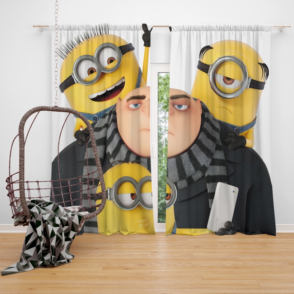 Detail Minions Curtains Nomer 20