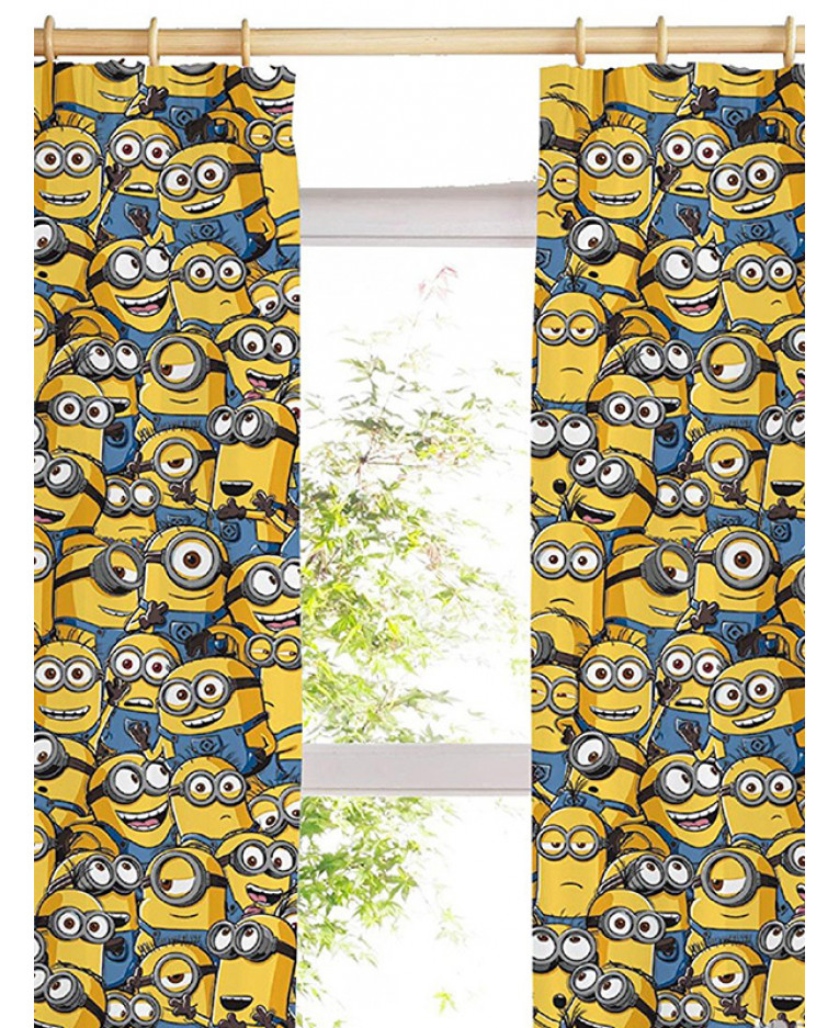 Detail Minions Curtains Nomer 4