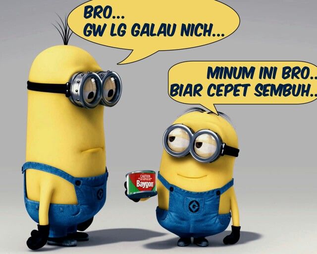 Detail Minions Galau Nomer 7