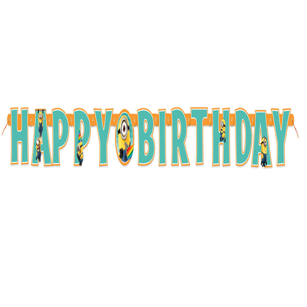 Detail Minions Happy Birthday Banner Nomer 21