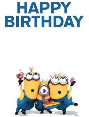 Detail Minions Happy Birthday Images Nomer 17
