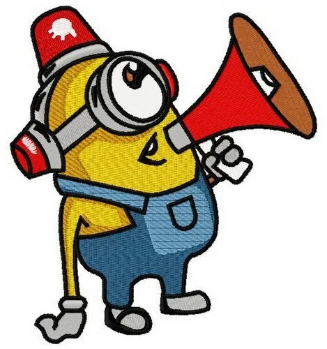 Detail Minions Megaphone Nomer 13