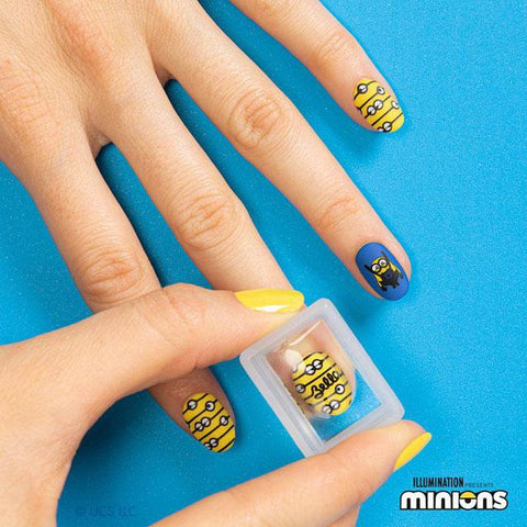 Detail Minions Nails Design Nomer 49