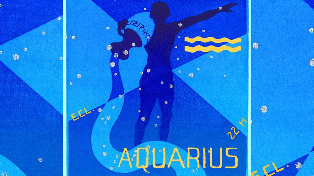 Detail Lambang Zodiak Aquarius Nomer 22
