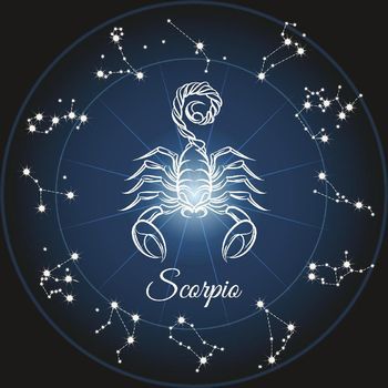 Detail Lambang Zodiak Scorpio Nomer 4