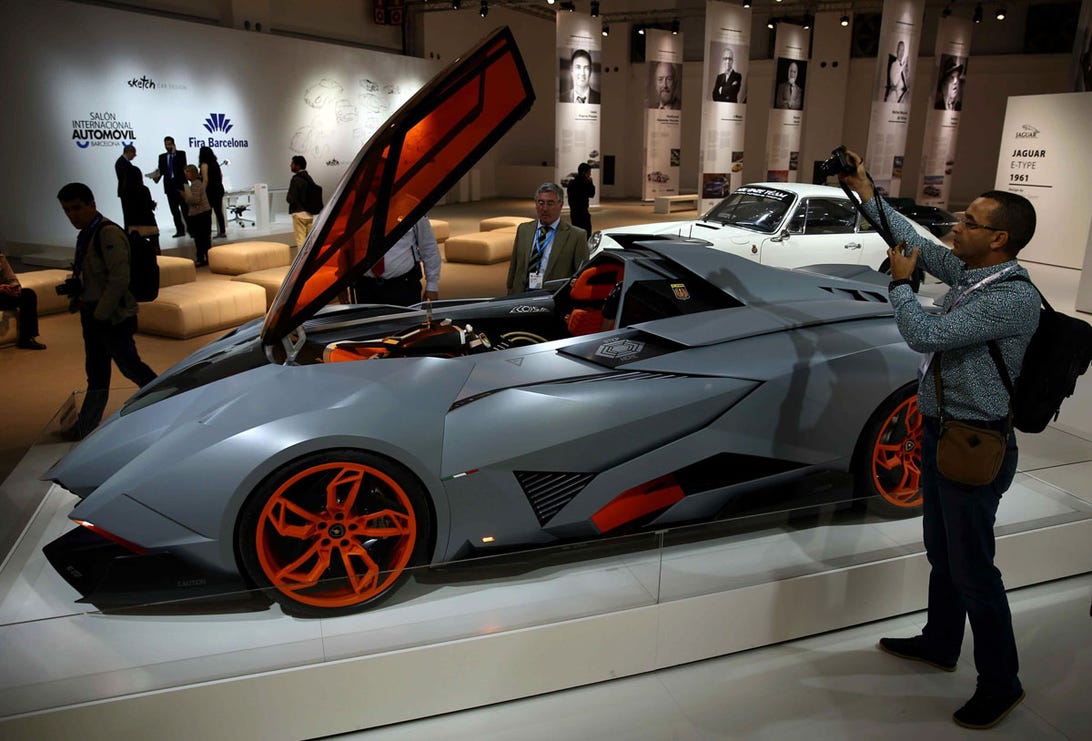 Detail Lamborghini Egoista Interior Nomer 38