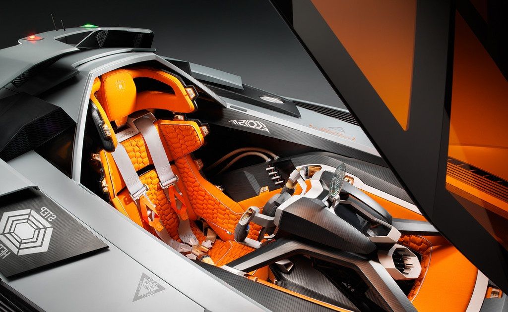 Detail Lamborghini Egoista Interior Nomer 8