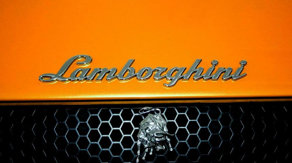 Detail Lamborghini Logo On Car Nomer 10