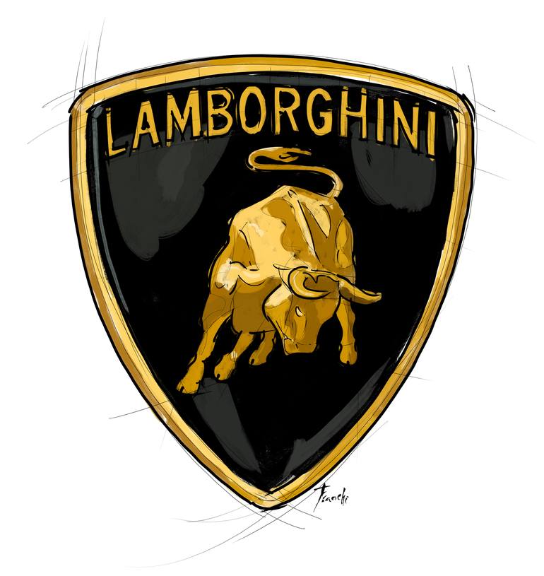 Detail Lamborghini Logo Picture Nomer 53