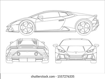 Detail Lamborghini Side View Nomer 18