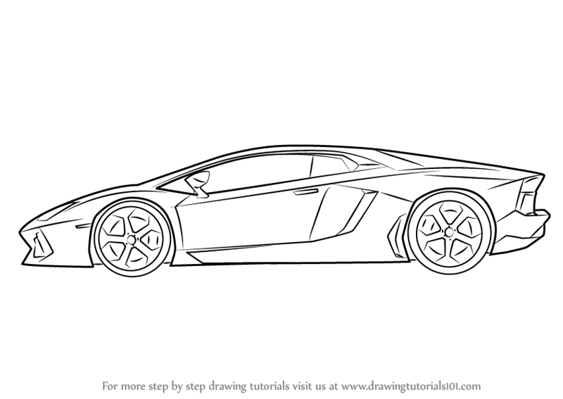 Detail Lamborghini Side View Nomer 7