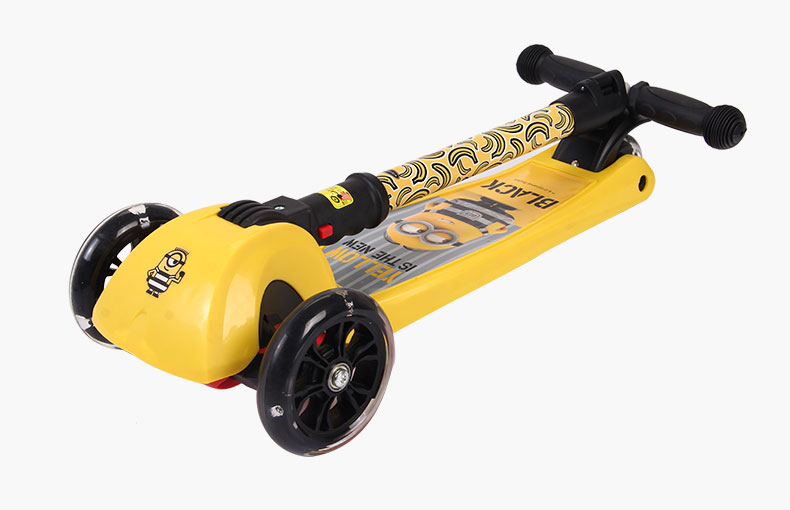 Detail Minions Scooter 3 Wheels Nomer 36