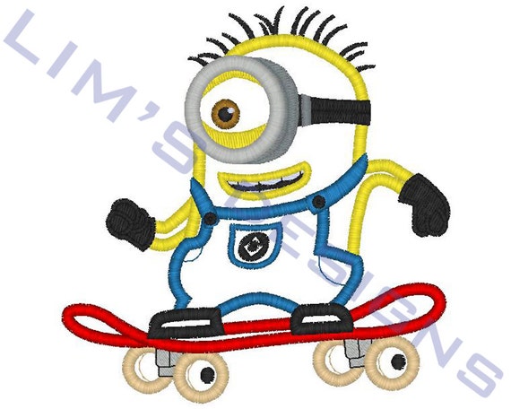 Detail Minions Skateboard Nomer 36