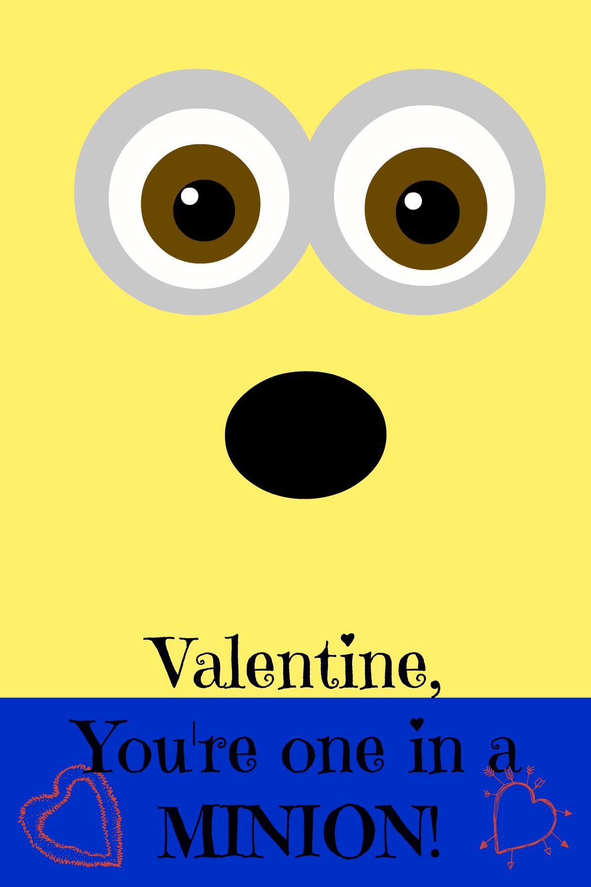 Detail Minions Valentines Cards Nomer 29