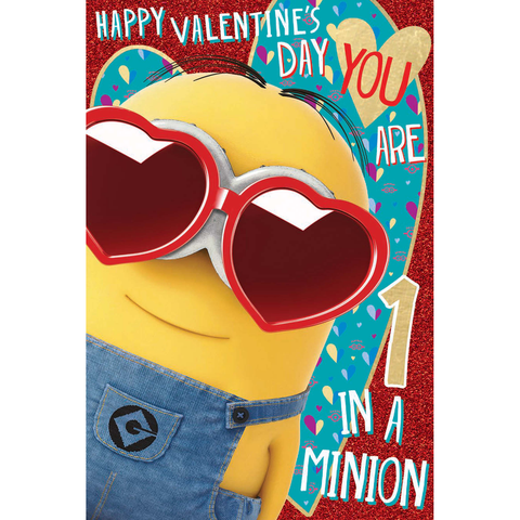 Detail Minions Valentines Day Card Nomer 11