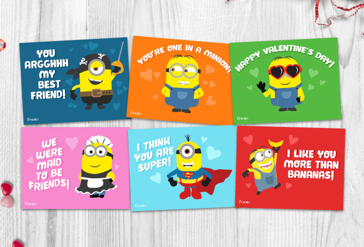 Detail Minions Valentines Day Card Nomer 18