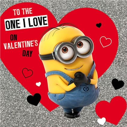 Detail Minions Valentines Day Card Nomer 4