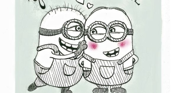 Detail Minions Valentines Day Card Nomer 48