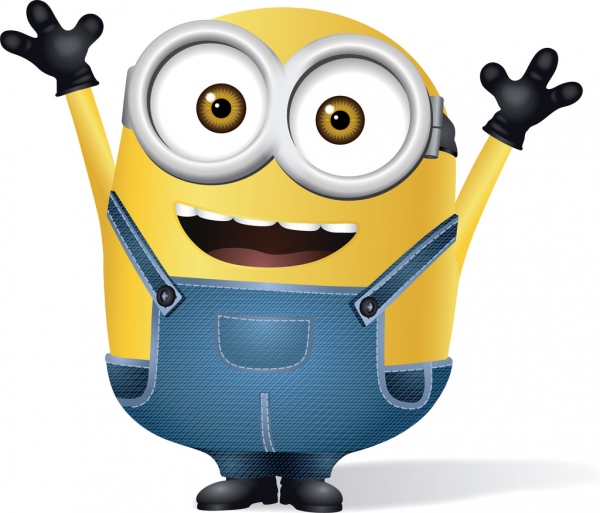 Detail Minions Vector Image Nomer 3