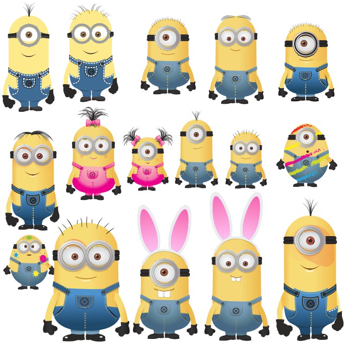 Detail Minions Vector Image Nomer 24