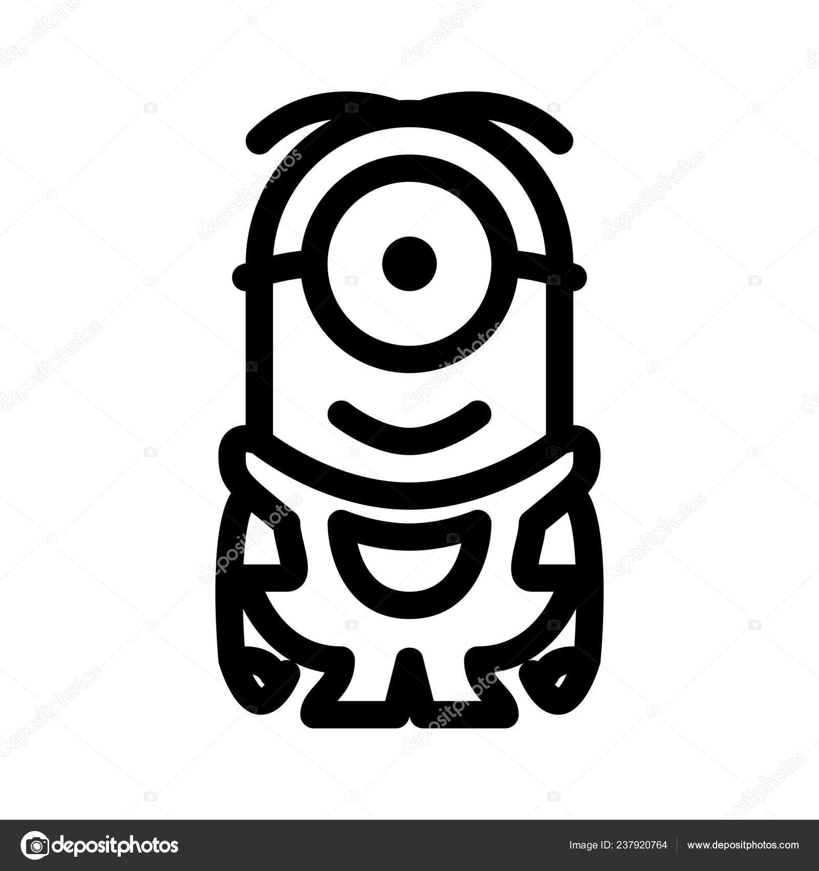 Detail Minions Vector Image Nomer 30