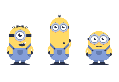 Detail Minions Vector Image Nomer 46