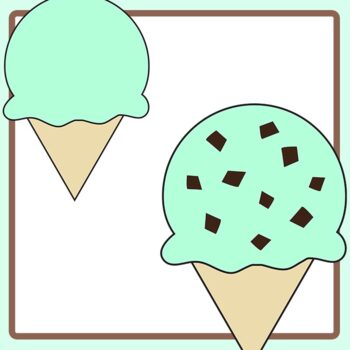 Detail Mint Chocolate Chip Ice Cream Clipart Nomer 19