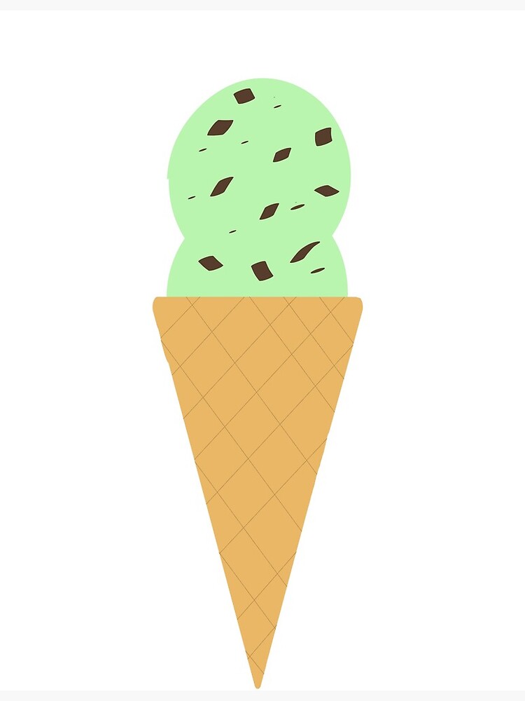 Detail Mint Chocolate Chip Ice Cream Clipart Nomer 4