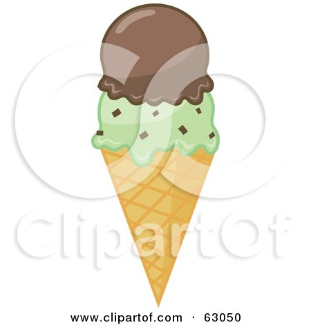 Detail Mint Chocolate Chip Ice Cream Clipart Nomer 33