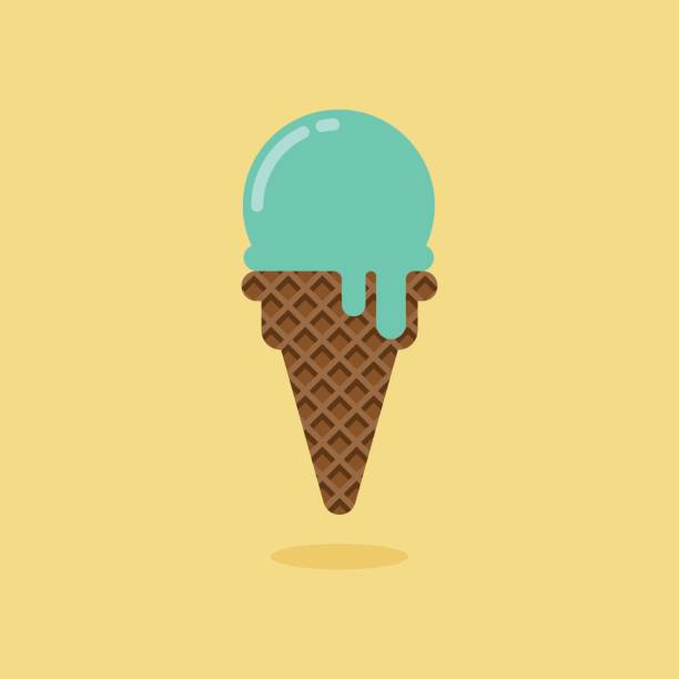 Detail Mint Chocolate Chip Ice Cream Clipart Nomer 39