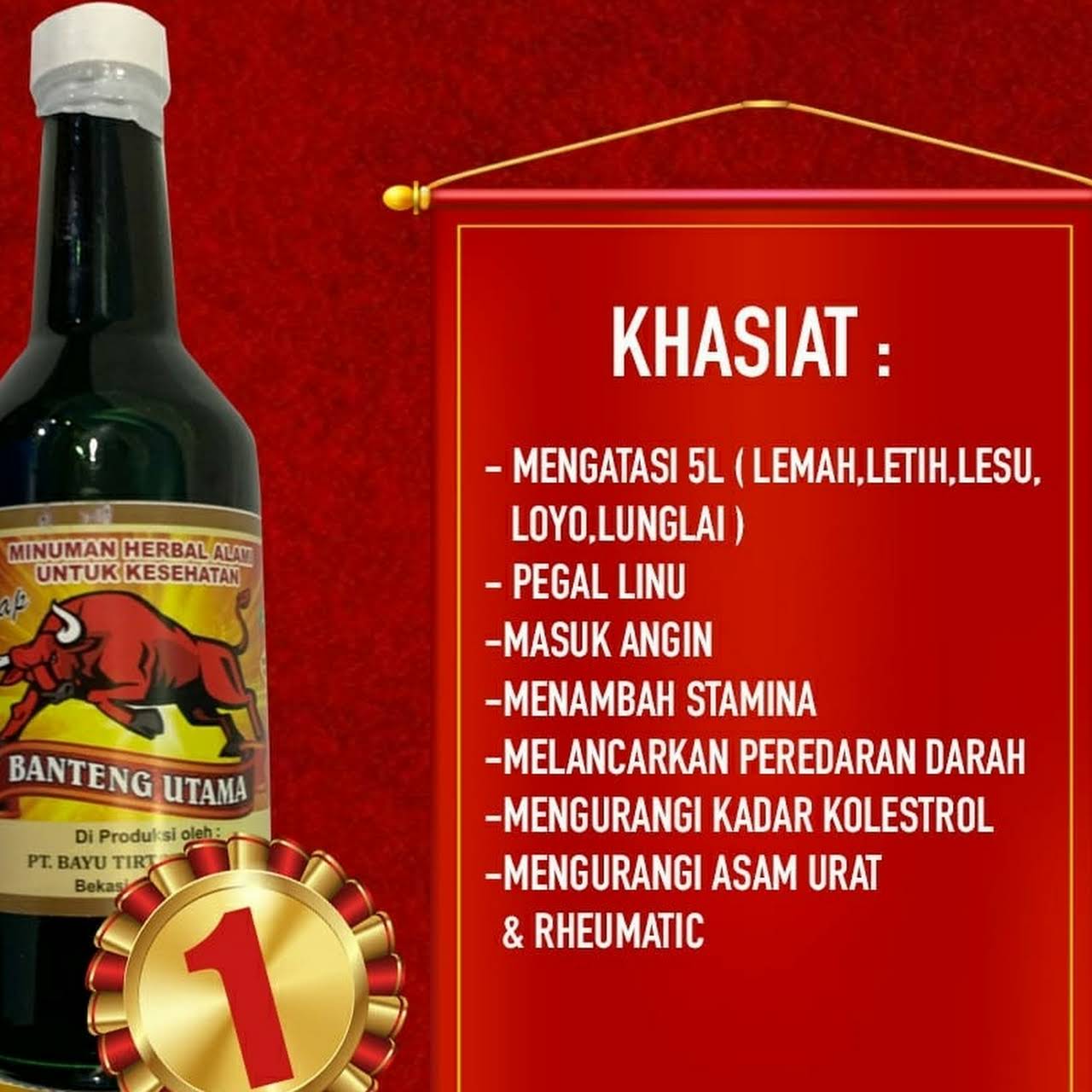 Detail Minuman Cap Banteng Nomer 52